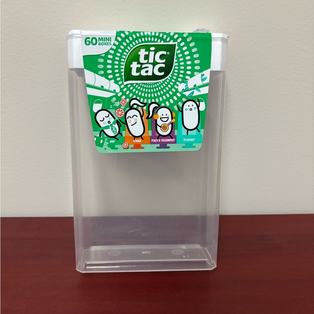 Large Tic Tag novelty container, great for storage or a bank.